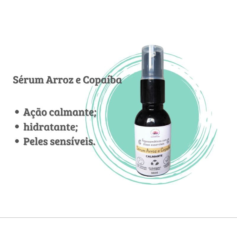 SÉRUM DE ARROZ E COPAÍBA