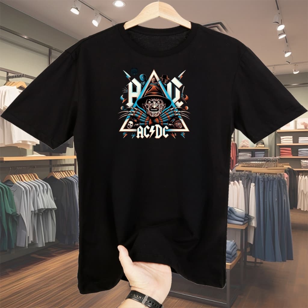 Camisa ACDC Camisa Oversized Camisa Masculina Streetwear Camiseta Oversized