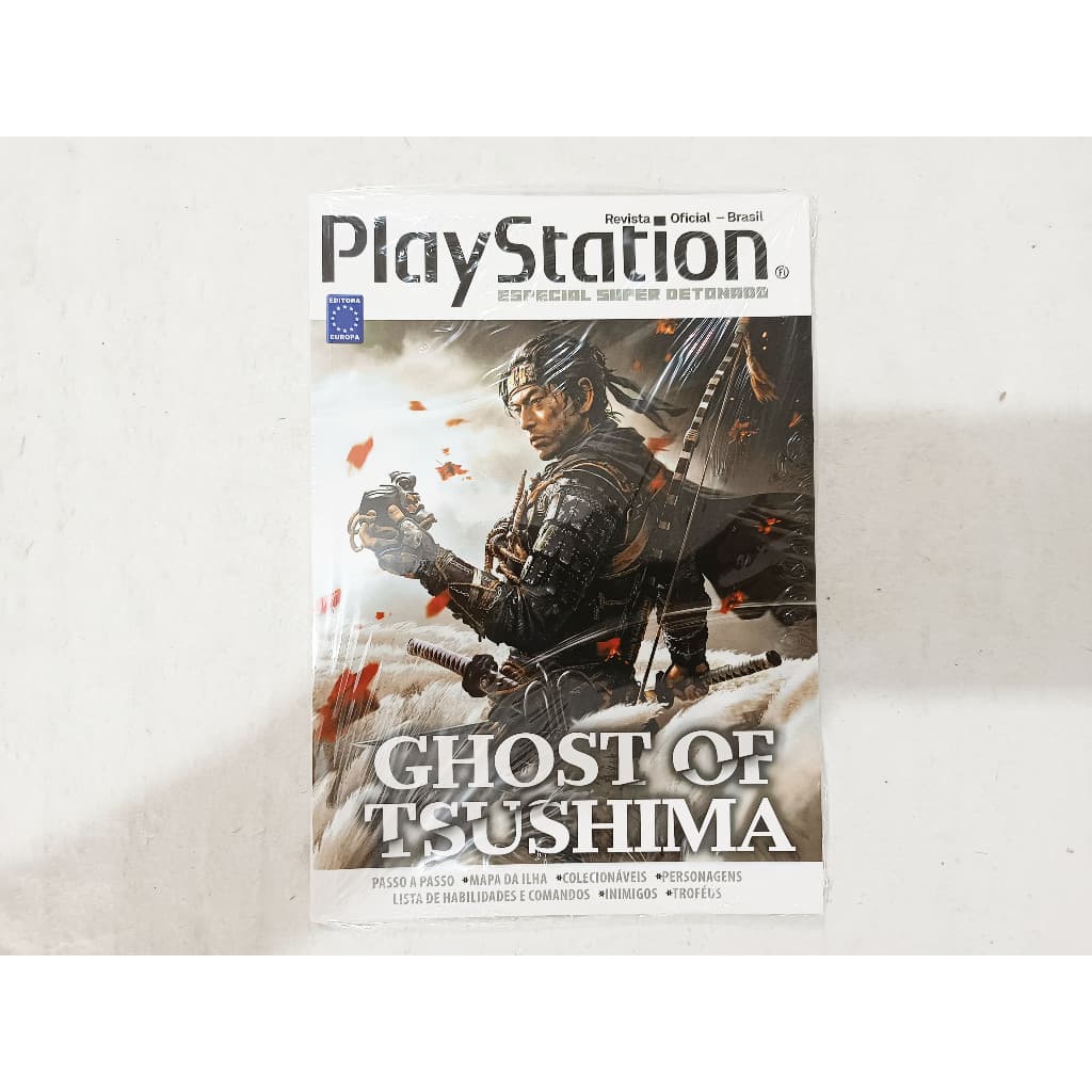 Revista Playstation Esp. Super Detonado Ghost Of Tsushima