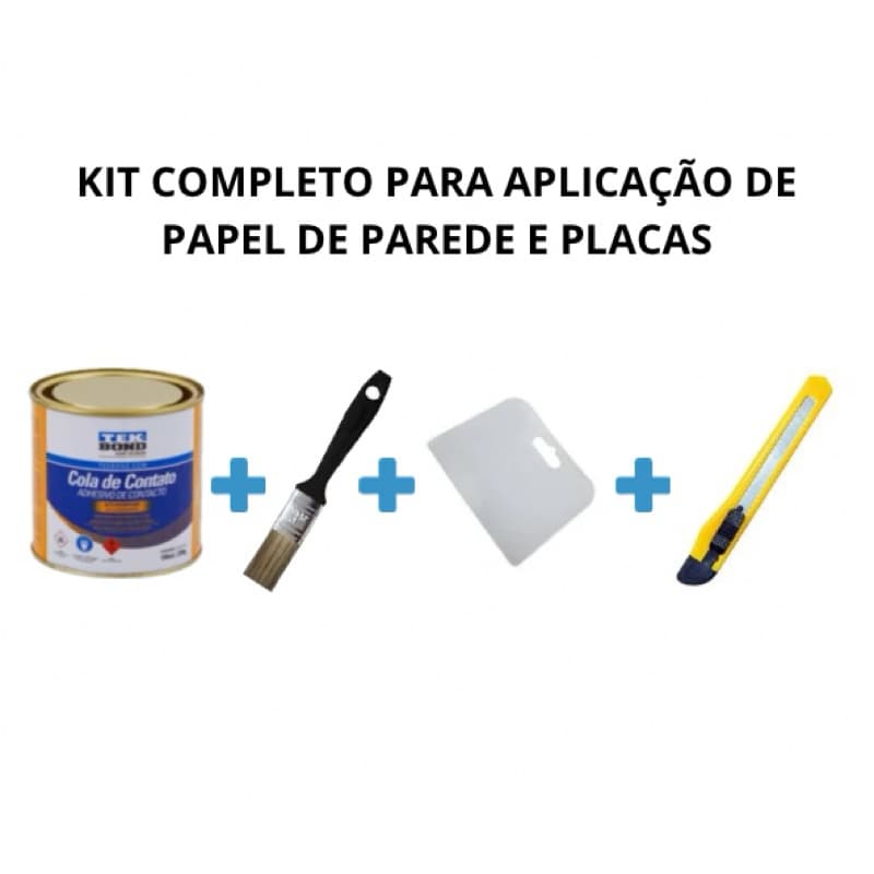 Kit Cola Papel de Parede e Reparos COMPLETO