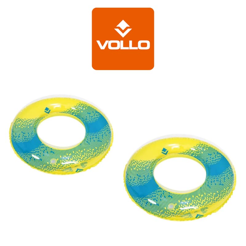 Kit 2 unid. Boia Circular Inflável 50cm Vollo