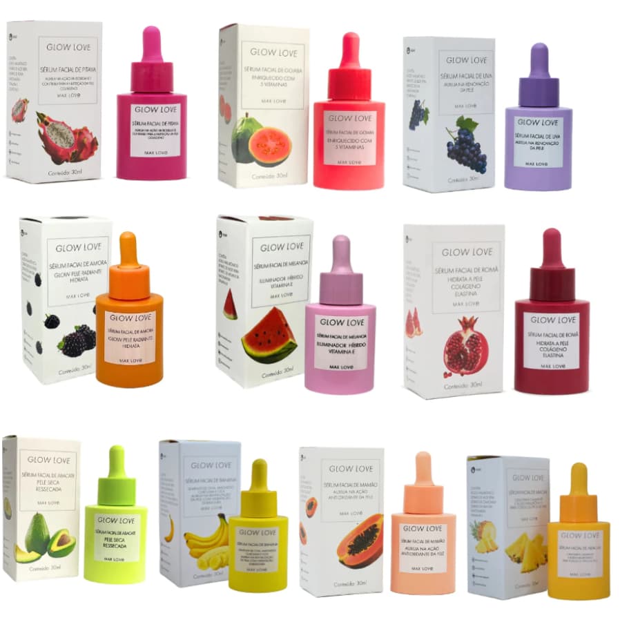 Sérum Facial Glow Love Cuidados com a Pele