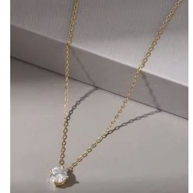 Colar Feminino Banhado a Ouro 18K – Antialérgico, Elegante e Não Escurece