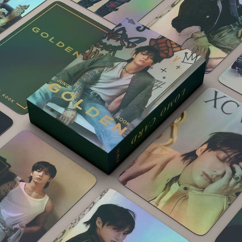 Lomo Card Golden Jung Kook (Escolha a sua)