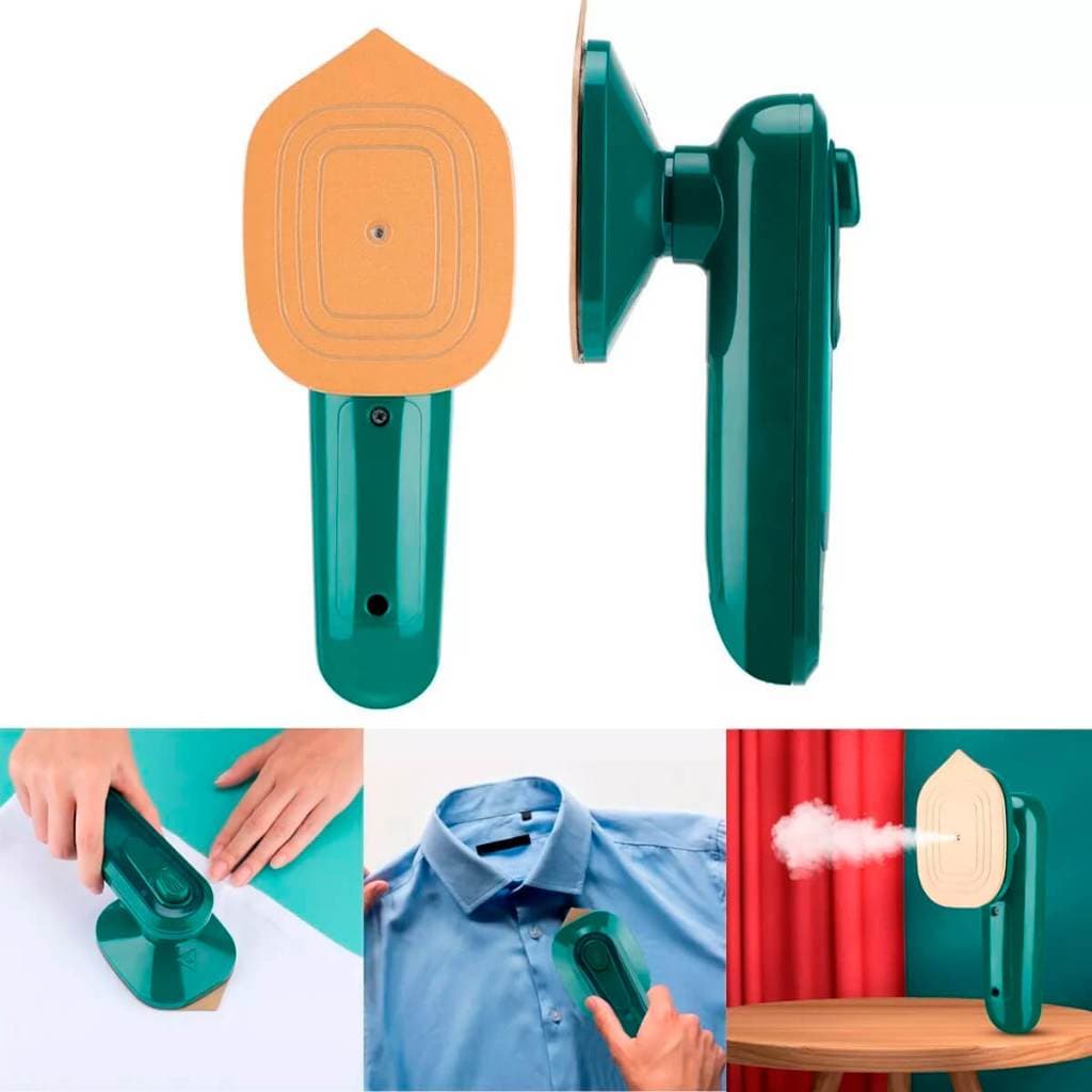 Mini Ferro de Passar Roupa Viagem Ferro de Passar Portátil a Vapor Pequeno e Prático