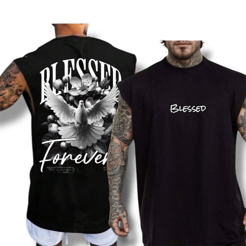 Regatão Masculino Regata Blusa Camiseta Camisa Oversized Streetwear Unissex Machão Academia Treino Algodão Premium 30.1