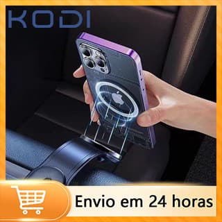 Suporte de telefone para carro 2 em 1 com carregamento sem fio -J8