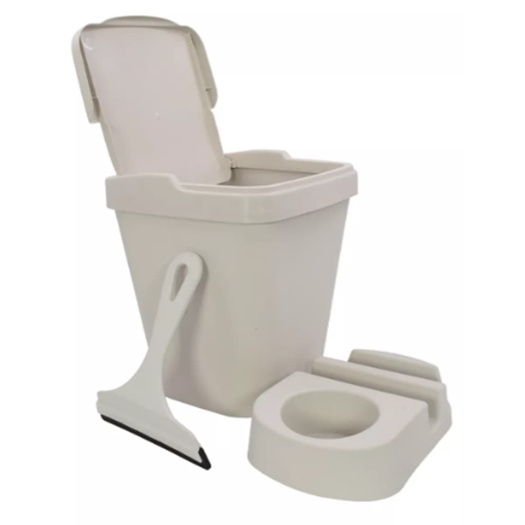 Kit de Pia Porta Detergente Esponja Lixeira 4.8L e Rodinho de Cozinha Organizador .