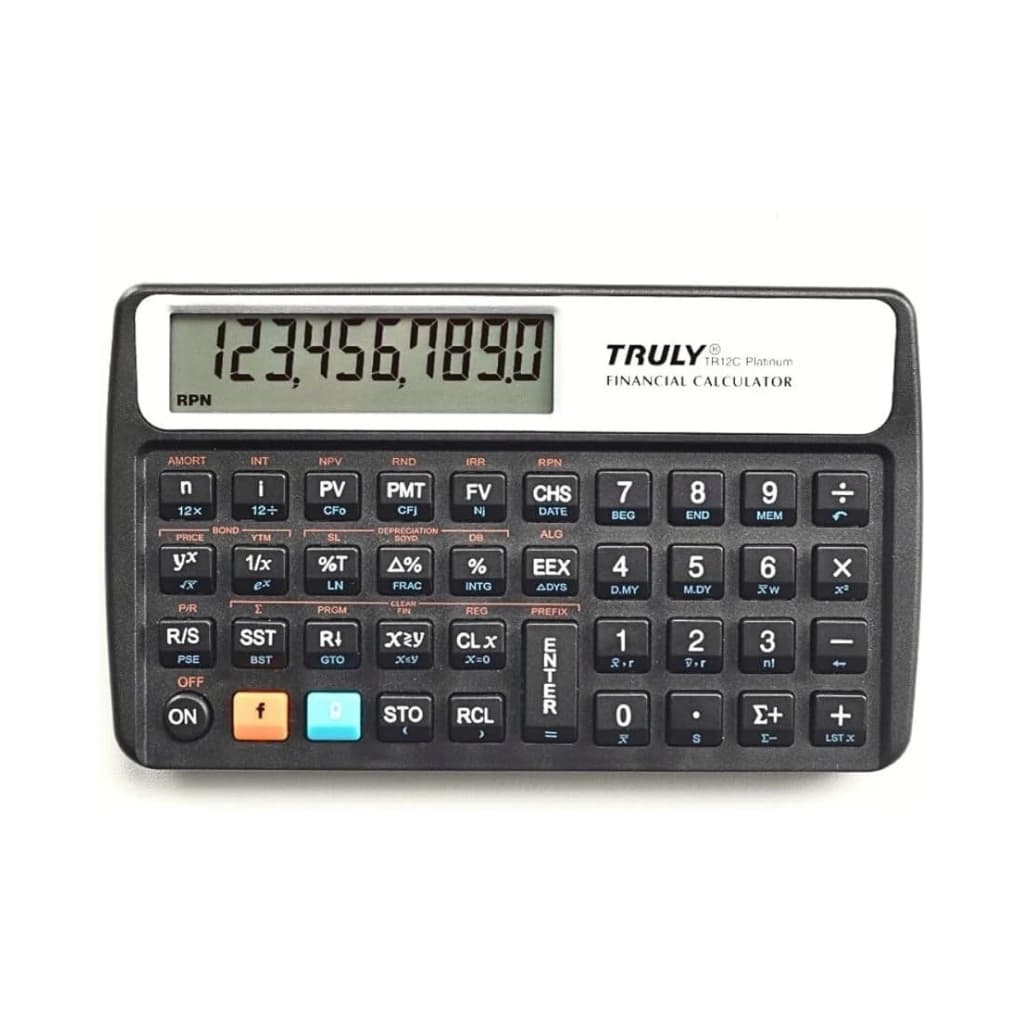 Calculadora Financeira Truly TR12C Platinum