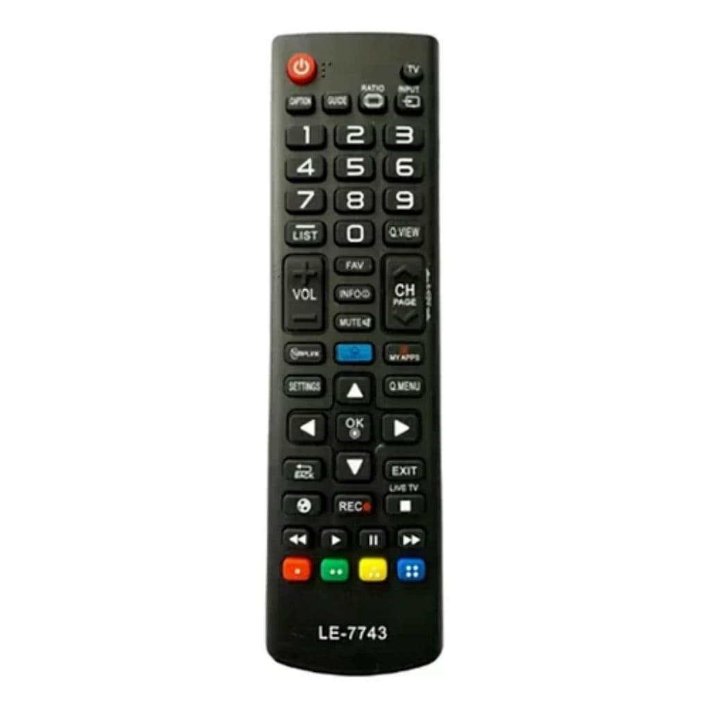 Controle Remoto Para Tv LG My Apps E Smart Le-7743
