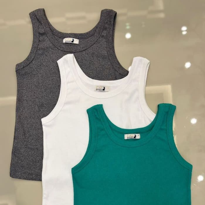 Kit 3 Regatas Femininas Ribana Blogueirinha Conforto, Versatilidade e Cores Sortidas