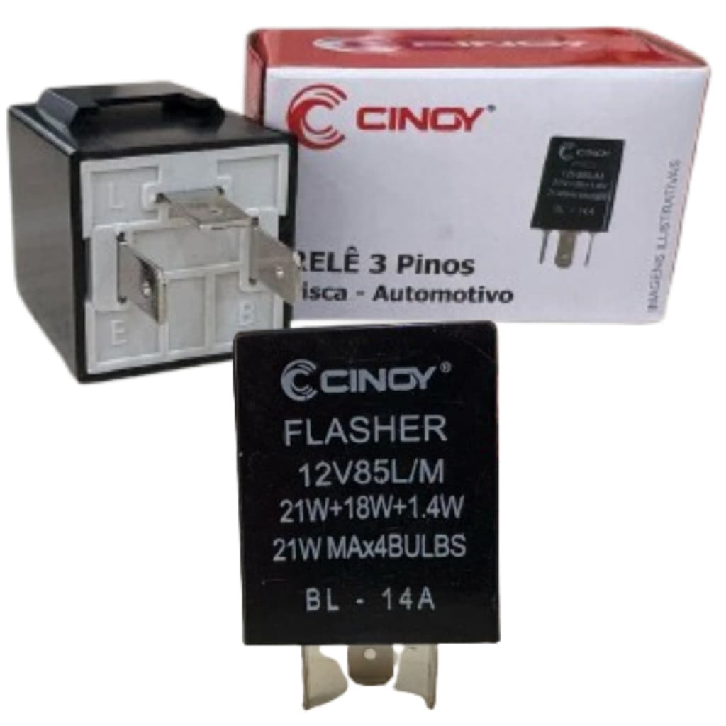 Rele Pisca 3 Pinos 12V 14A