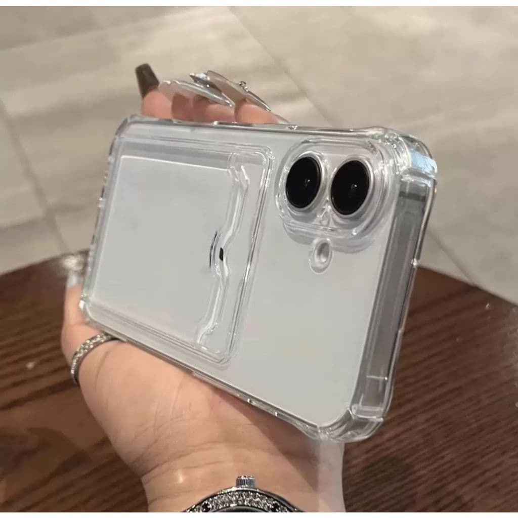 Capinha Para Iphone 16 -- Capa Case Porta Cartão Anti Impacto Máxima Proteção Top