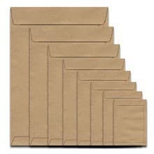 Envelope de Papel Pardo/Kraft Tamanhos diversos 5 unidades Foroni