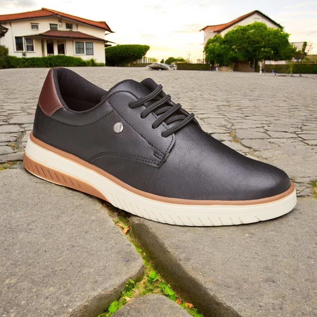 Tenis Masculino Sapatenis Social Casual Premium Confortavel