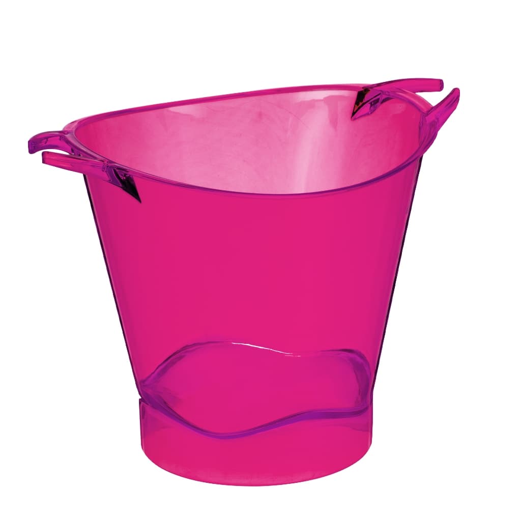 Balde De Gelo Acrílico Cristal 4,5 Litros - Todas As Cores