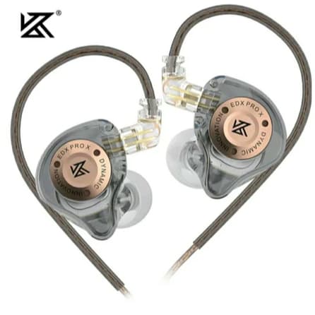 Fone de ouvido KZ EDX PRO X Profissional Retorno De Palco e Jogos