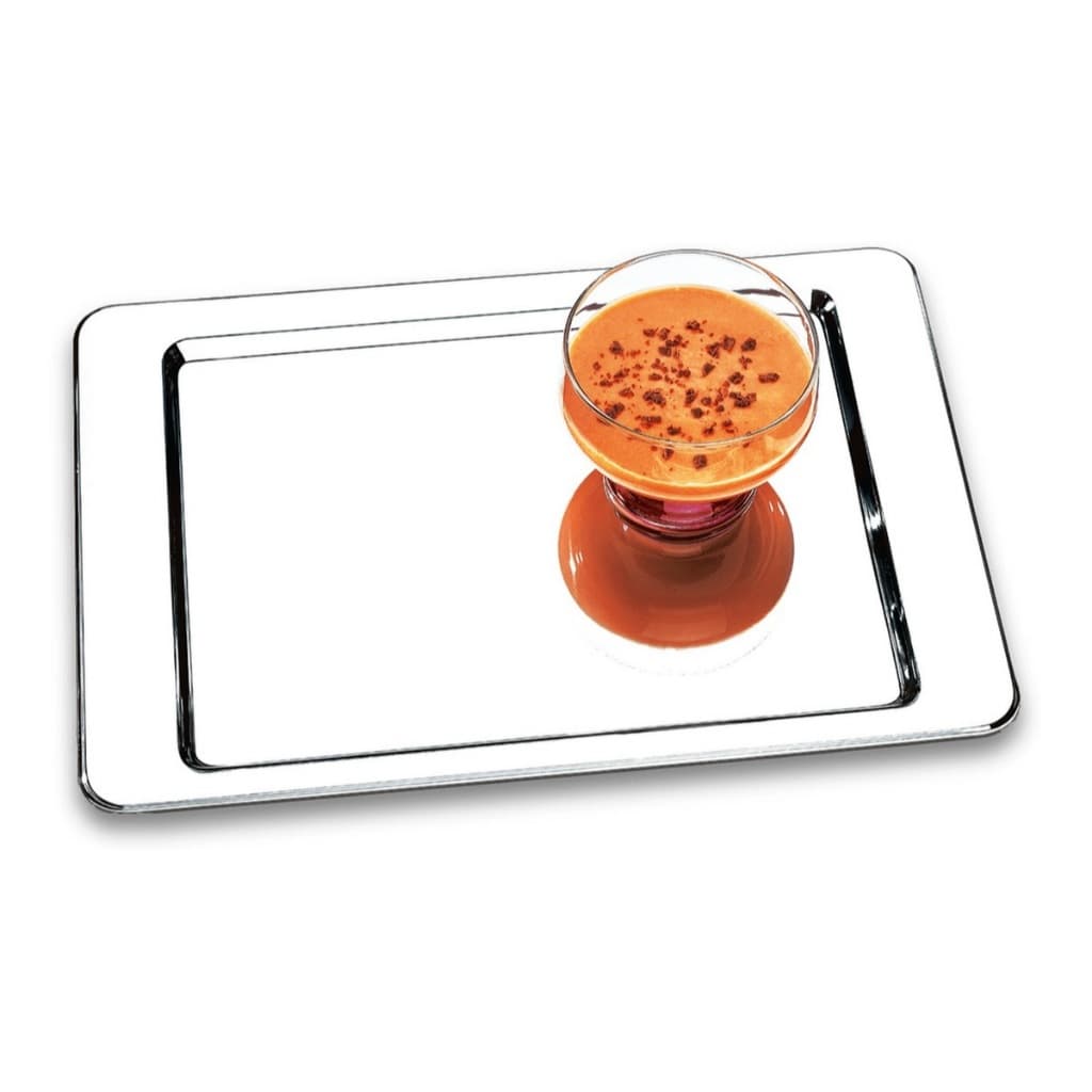Bandeja Inox 40x28 cm Atina 1420/140 - Brinox
