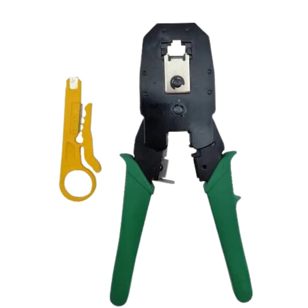 Alicate Crimpar Rj45 Rj11 Crimpador Desencapar Cabo De Rede