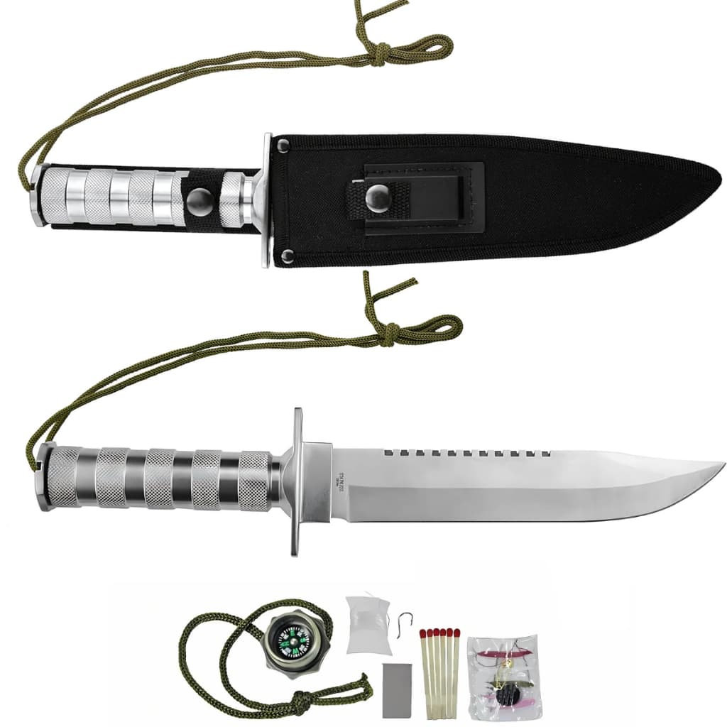 Faca Rambo 2 Original Tatica Militar Facao Excelente Fio