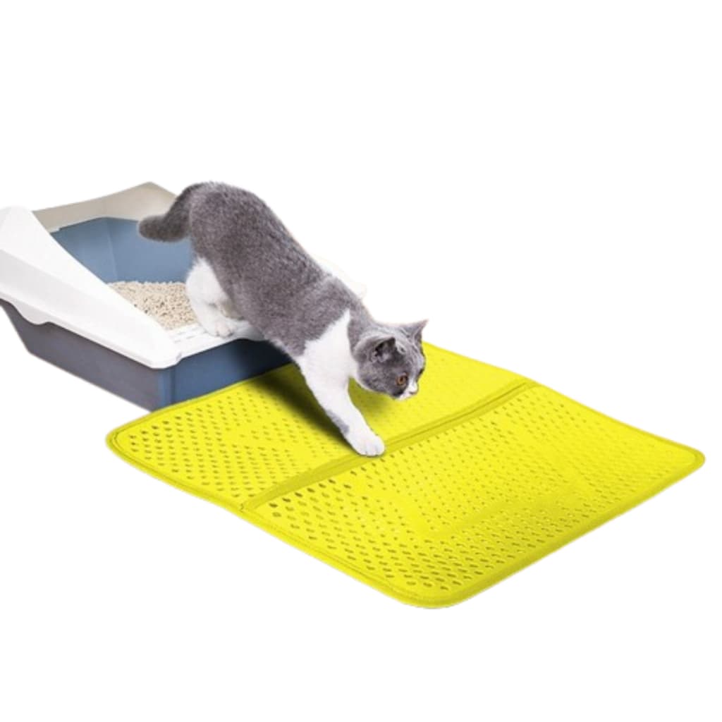 Tapete Higiênico Coletor de Areia Para Gato Tamanho 68cmx56cm