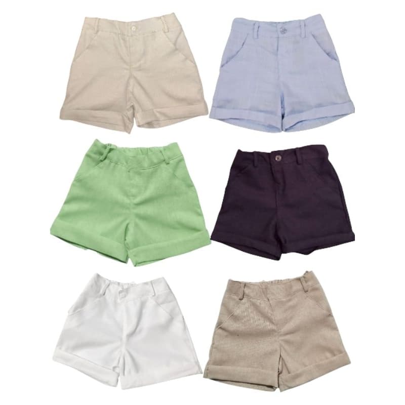 bermuda short bebê menino