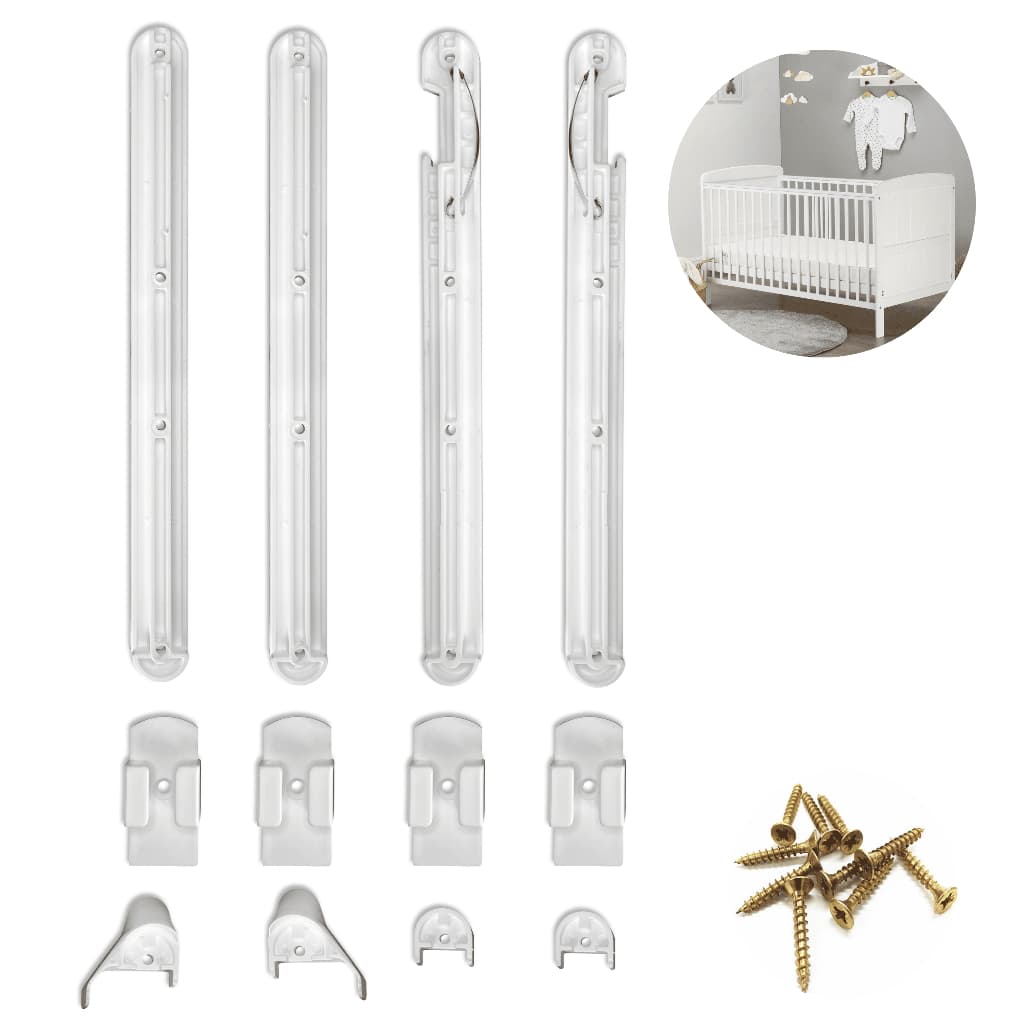 Kit Regulador Para Grade De Berço Universal Americano 20/25mm