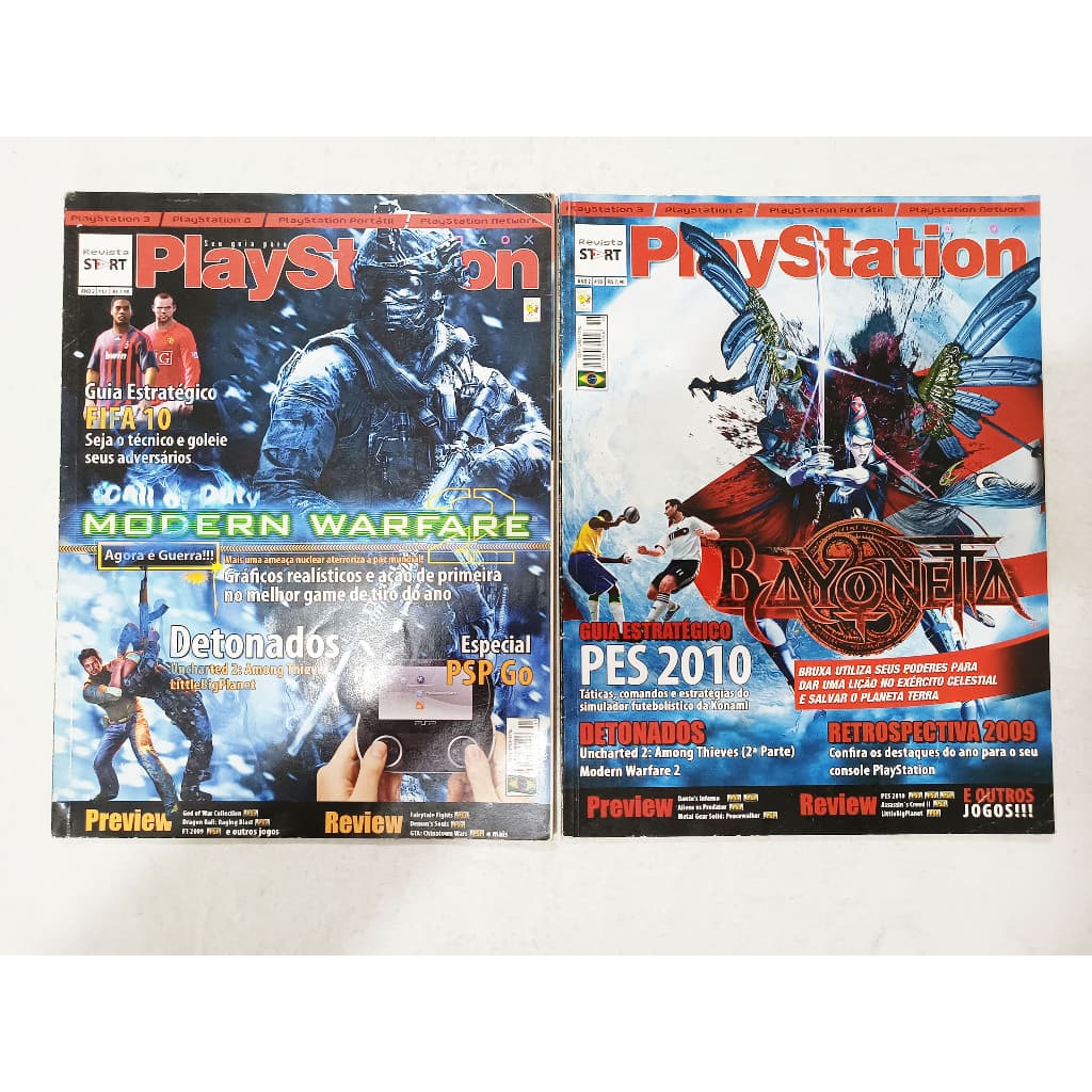 Revistas Seu Guia Playstation Nº17, 18 Detonado Uncharted 2