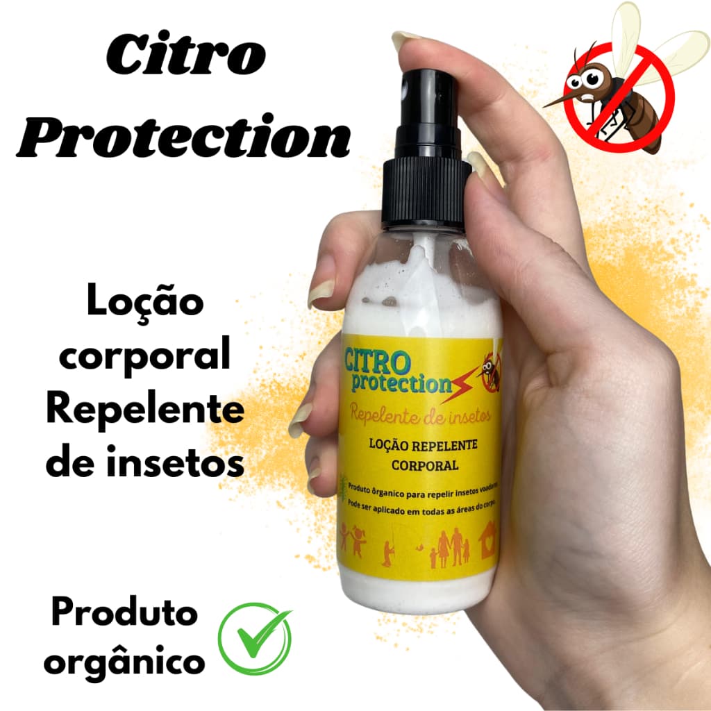 Kit Repelente Natural Citronela 5 Pulseiras e 1 Loção Creme 100 ml Repelente Natural Hidratante