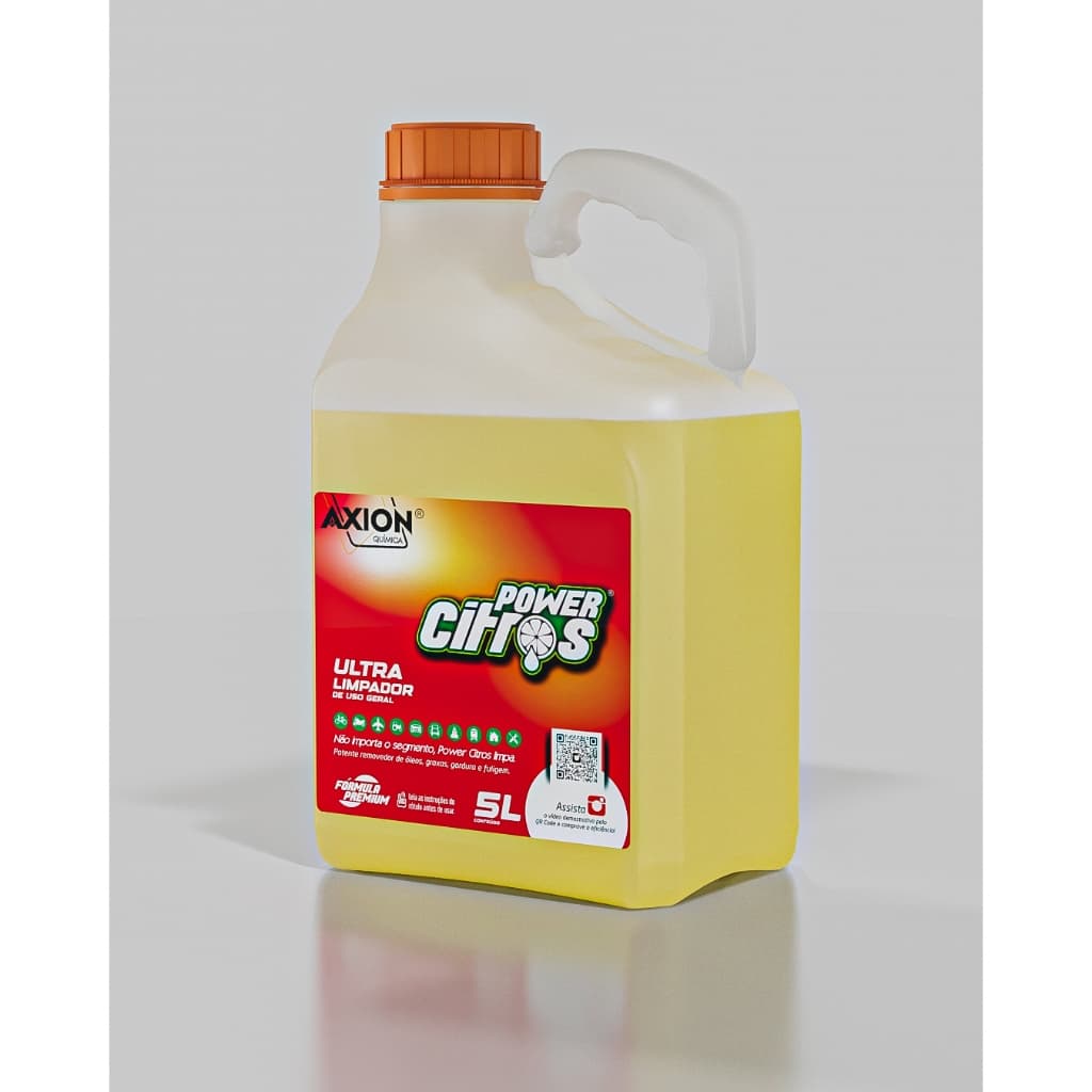 Power Citros Ultra Limpador Multifuncional Desengordurante 5lts Laranja Premium