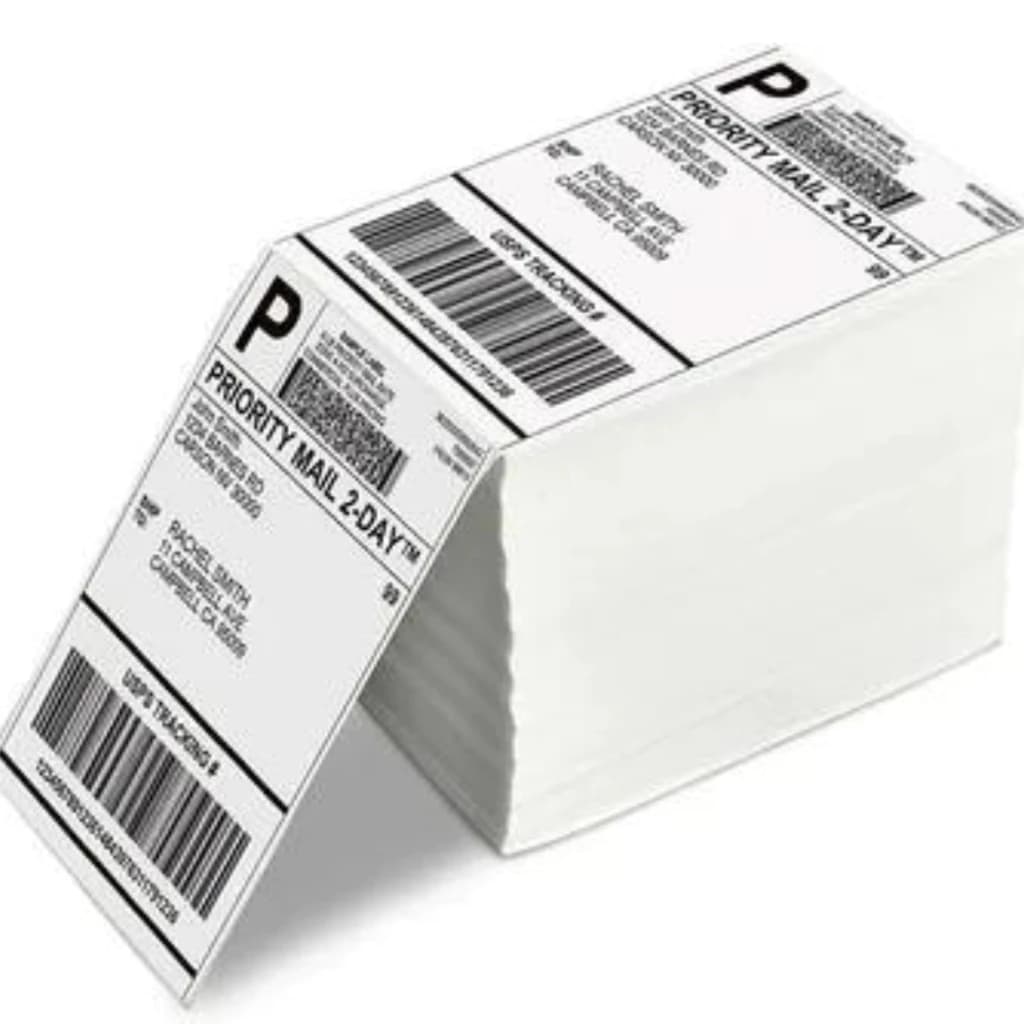 1000 Etiquetas Térmicas Branca Adesiva Envios | variações de 100; 500 e 1000 etiquetas.