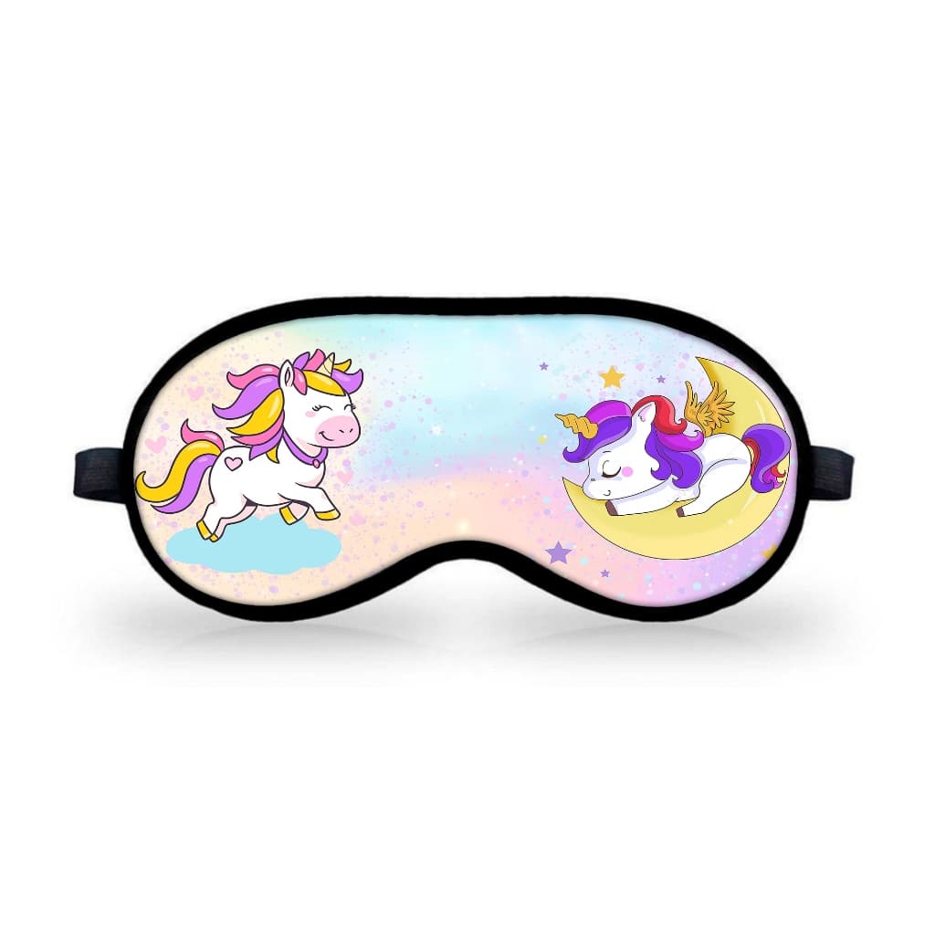 Tapa Olho Unicornio Fofo Mascara De Dormir Personalizada