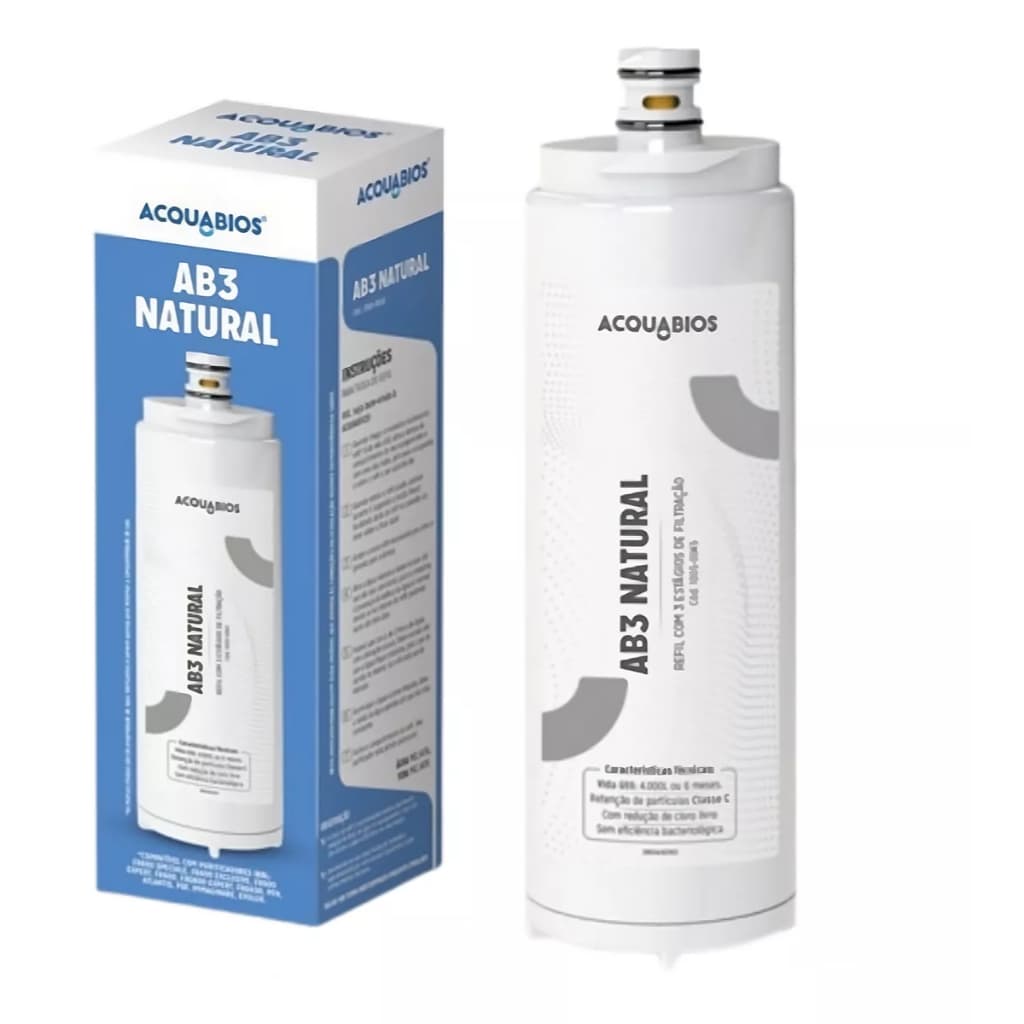 Refil Filtro Purificador Ibbl Ab3 Ab+3 Acquabios Fr600