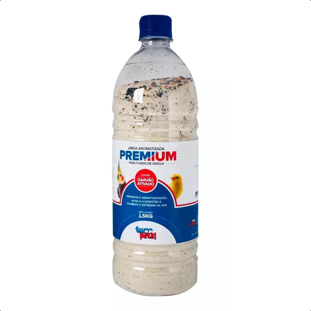 AREIA AROMATIZADA PREMIUM 1,5KG SABORES