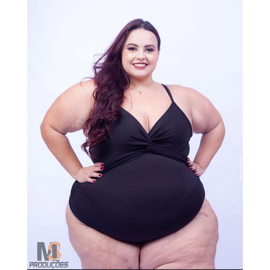 Maio Body Bory Feminino Tamanho Grande Plus Size Premium Sem Manga Alça Nó no Busto Moda Gringa