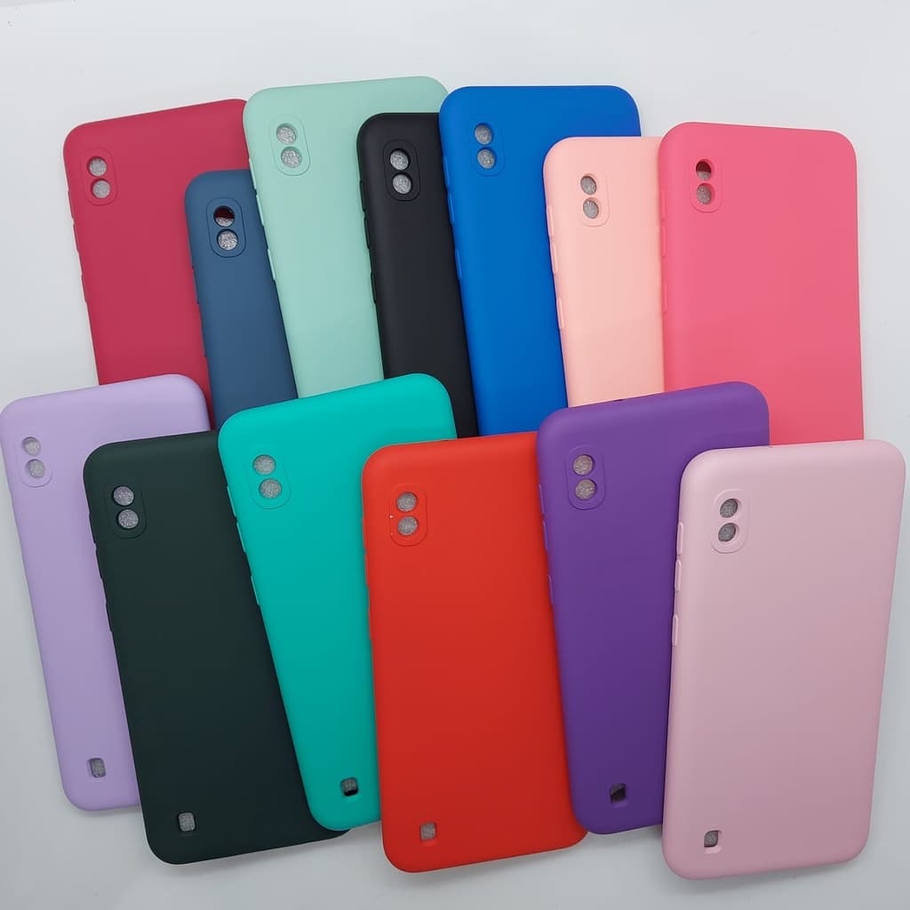Capa Case Para Samsung A01 CORE de Silicone com Interior Aveludado ( A 01 CORE )