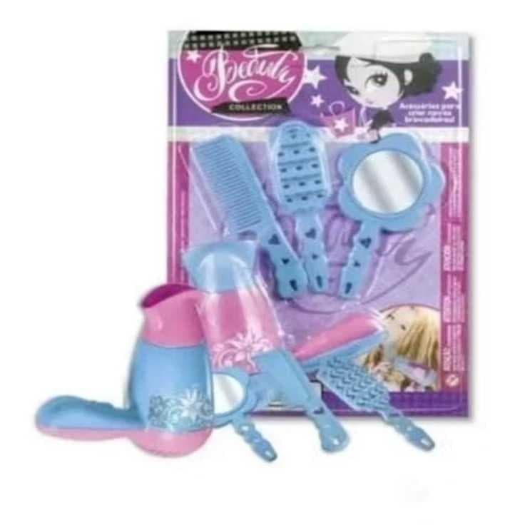 Brinquedo Kit Beleza Secador E Acessórios Rosa