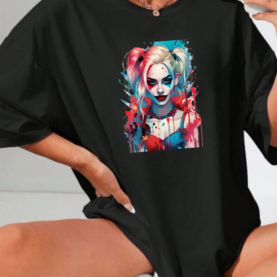 T-shirt Camisetão Feminino Gym Treino Casual PREMIUM