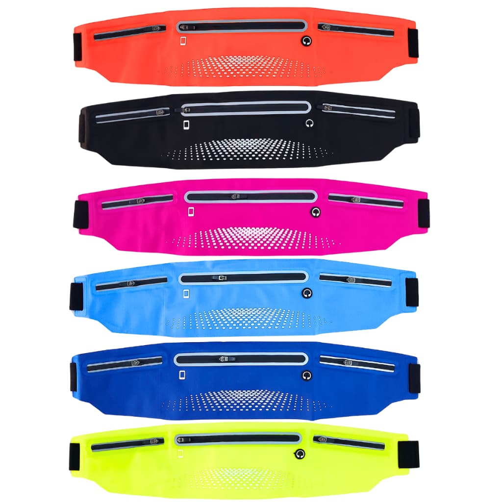 Pochete Corrida Slim Celular Impermeável Tecido Emborrachado Doleira Ajustavel Light Go Elastano