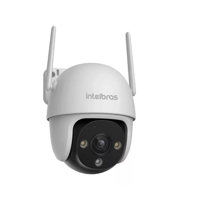 Câmera IP Wi-Fi Mini Speed Dome iM7 S Full Color Intelbras 1080p Inteligente 360°