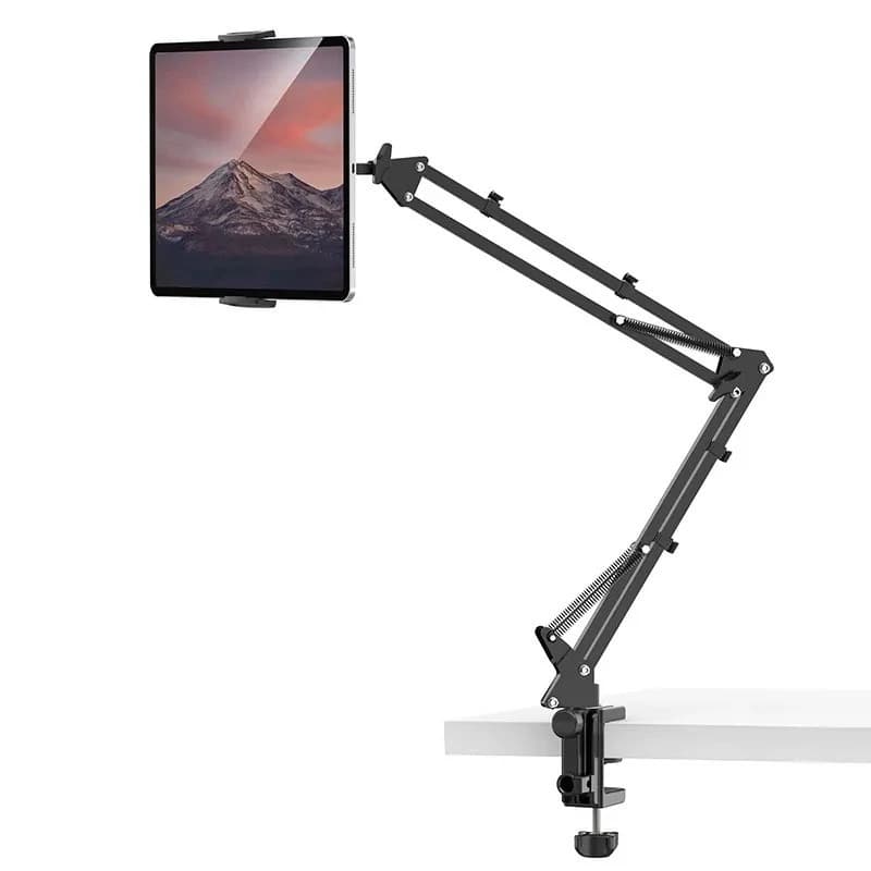 Suporte para Celular Com Braço Articulado E Ajustado Para Mesa