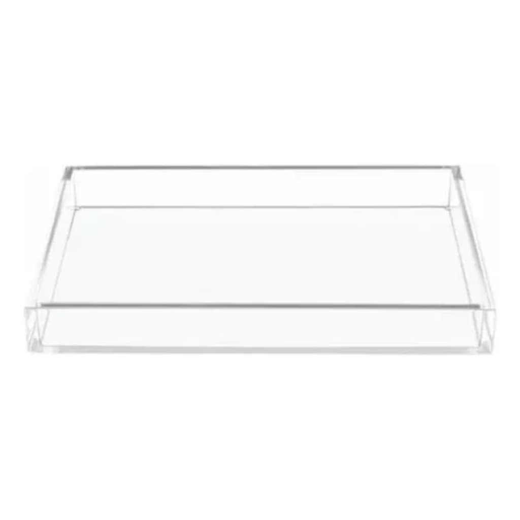 Bandeja Organizadora Acrilico Clean Slim Organiza Maquiagem