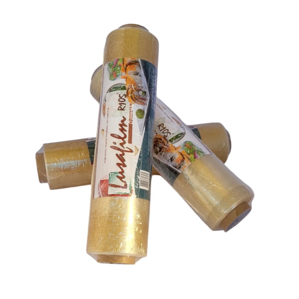 ROLO DE PAPEL FILME PVC BOBINA PLÁSTICA 28CM X 300MTS