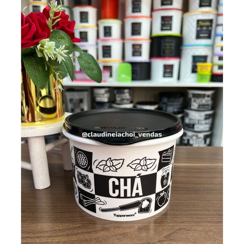 Tupper Caixa Cha Pop Box 200g