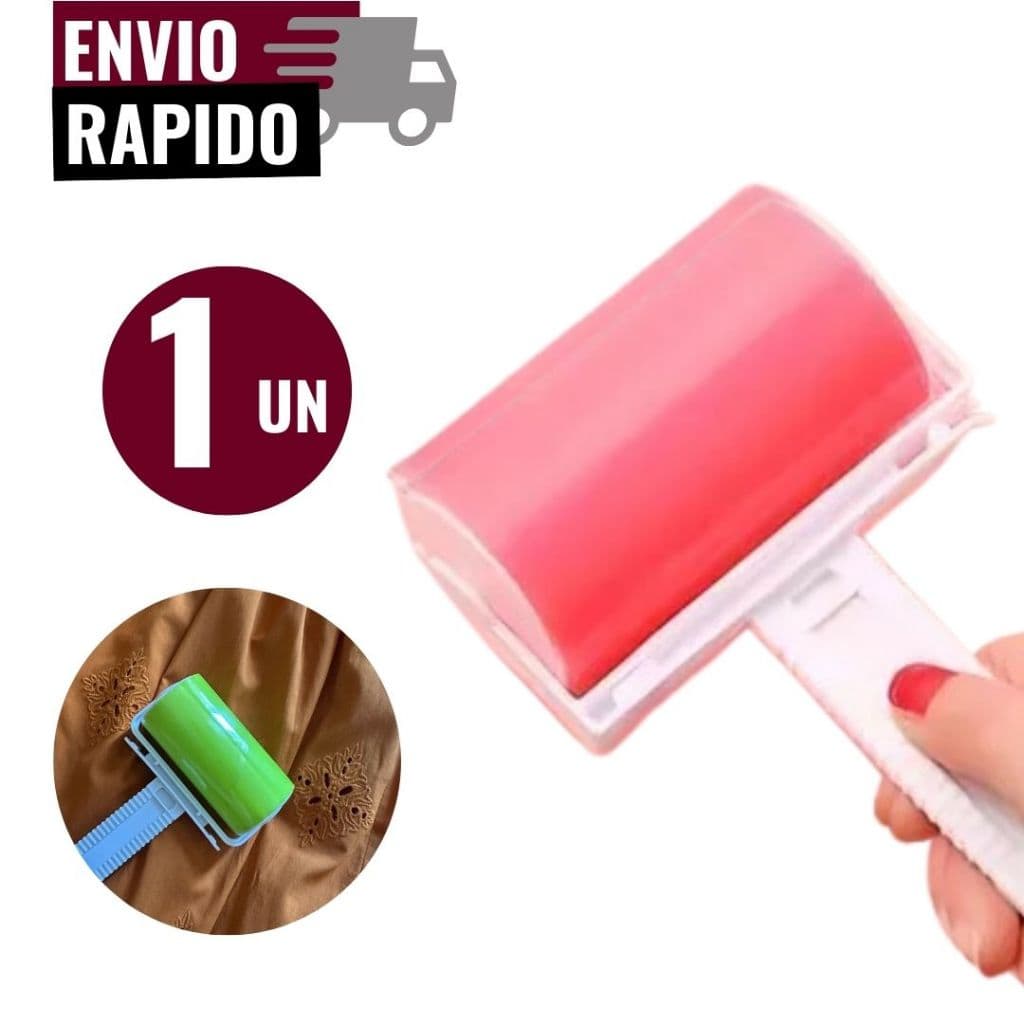 Rolo Tira Pelos de Roupa Tapete Cortina Sofá Lavável Durável