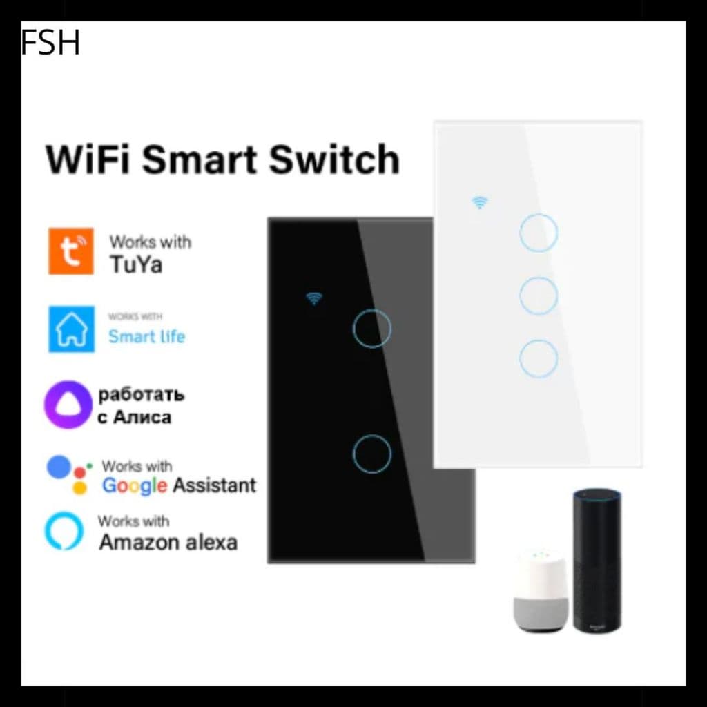 Interruptor touch inteligente wifi
