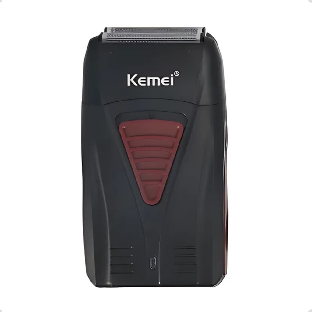 Maquina De Acabamento Profissional Km 9163 + Shaver Kemei km 3381