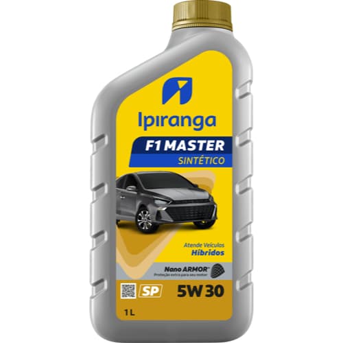 Óleo de motor 100% Sintético Ipiranga F1 Master 5W-30 1Litro – Máxima Proteção e Desempenho!