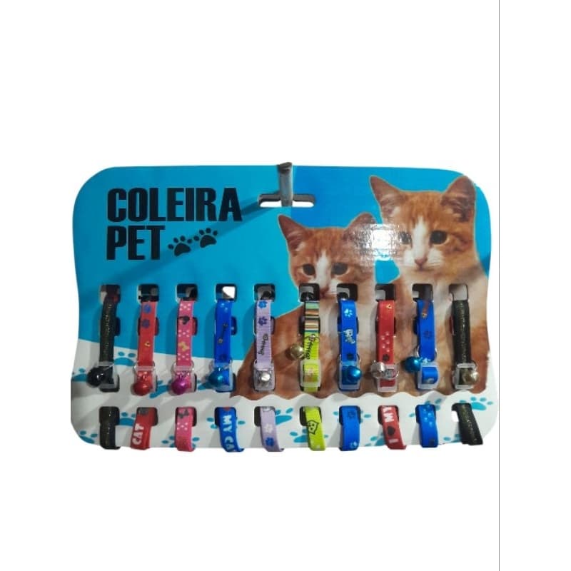 Cartela Coleira Gato