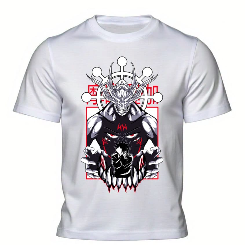 Camisa Mahoraga Jujutsu Kaisen Estampa Exclusiva